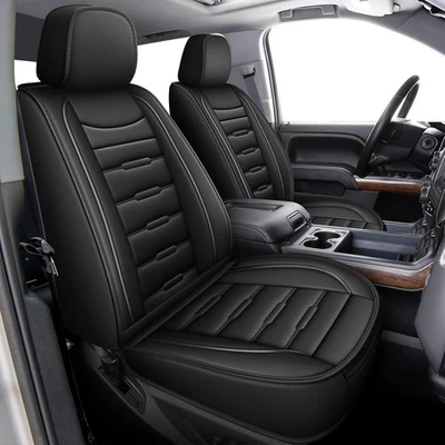 For Chevy Silverado GMC Sierra 1500 2500HD 3500HD 2007-2026 Truck 5-Seat Covers - Imagem 1 de 4