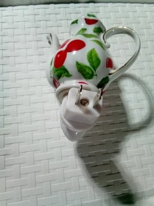 Tea Pot Nightlight Cherry Design - Picture 1 of 4