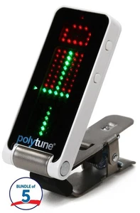 TC Electronic PolyTune Clip Clip-on Polyphonic Tuner (5-Pack) - Picture 1 of 1