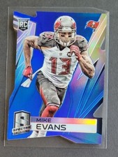 Mike Evans 2014 Spectra Blue Die Cut Prizm RC #16/25 Rookie #158 Buccaneers 