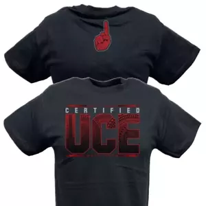 "Roman Reigns 'Bloodline Certified' UCE Black T-Shirt" - Picture 1 of 13