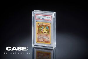 3x PSA Akrylowe etui Pudełko ochronne Pokemon Sport Jednoczęściowy ochronny silny magnes TCG