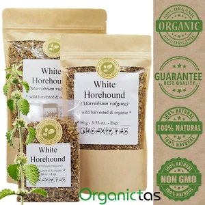 Té de hierbas de marrubio blanco natural (Marrubium vulgare) infusión de té de hierbas orgánico - Imagen 1 de 20