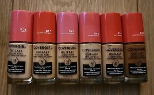 CoverGirl Outlast Extreme Wear Light Airbrush Finish 24H Foundation Choose Shade - Picture 1 of 2