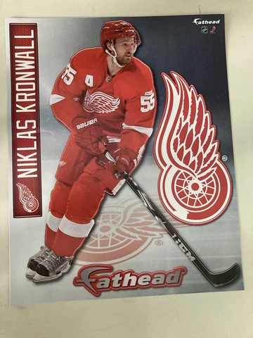Niklas Kronwall and DETROIT RED WINGS Logo Fatheads JOE LOUIS ARENA SGA 2013 Cover
