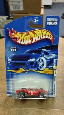 2001 Hot Wheels First Edition #050 Ferrari 156 30/36 Red Race Car Lace Spokes C9 - Image 1 of 2