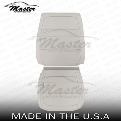 2 件装适用于 2009 - 2012 年福特 Flex 发球杆侧完美。 Med Lt Stone乙烯基座椅套 — 第 1/4 张图片