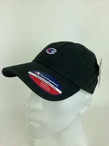 Champion hat cap "C" Logo Embroidered Black Adjustable  One Size black  - Picture 1 of 12