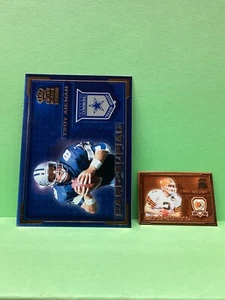 Troy Aikman Tim couch mini 1999 Crown Royale card supial cards - Picture 1 of 1