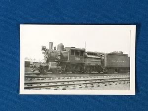 Reading Railroad Train Engine Locomotive No. 551 Antique Photo - Picture 1 of 5