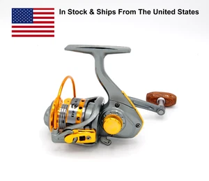 Freshwater Spinning Fishing Reel 5.2:1 Ratio 10 Ball Bearing Right Left Hand - Picture 1 of 12