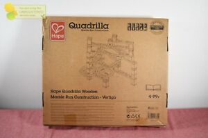 Hape Quadrilla Wooden Marble Run Construction- Vertigo E6009