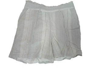 Vero Moda Stoffshorts Shorts Bermuda Weiß Gr. M Muster Damen Sommerhose - Bild 1 von 2