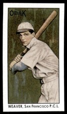 2010 TRISTAR Obak Mini T212 Black #44 George Weaver /50