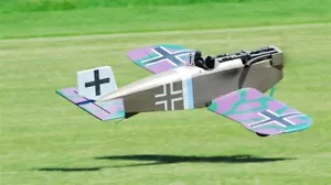 Balsa USA 1/4 Quarter Scale Junkers D1 D-1 RC Remote Control Airplane Kit #422 - Picture 1 of 3