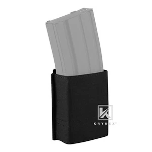 KRYDEX Tactical 5.56 .223 Magazine Pouch Holder Duty Belt / MOLLE Mounted Black - Picture 1 of 21