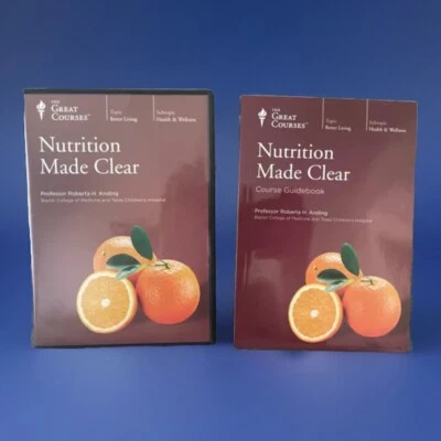 GREAT COURSES Nutrition Made Clear Roberta Anding Course Lecture Teaching Book - Image 1 of 4