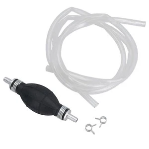 Hand Transfer Siphon Pump Fluid Extractor Fuel Oil Water Liquid 1.8 Metres - Picture 1 of 5