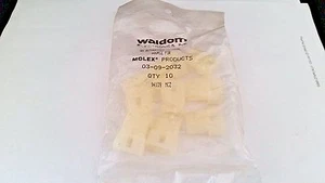 WALDOM MOLEX 03-09-2032 3 POSITION .093 SERIES CONNECTOR HOUSING PLUG BAG OF 10 - Picture 1 of 1