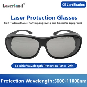 Laserland T-CO2 CO2 10600nm Laser Protective Goggles Safety Glasses CE - Picture 1 of 7