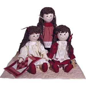Kids Quilts Patterns - Mollie-Jayne Doll Pattern. Sewing. Craft.
