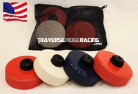 PATRIOTIC PACK Tesla Jack Pad for Model S 3 X Y Lift Point Adapter (4-pk w/BAG)