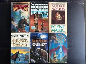 Andre Norton Books Sci-Fi Lot Of 6 Moon, Cat Beast Gryphon paperback - Bild 1 von 22