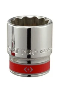 KT Pro Tools C1320S16D - 3/8" Drive 1/2" 12-Point SAE Standard Socket - Bild 1 von 1
