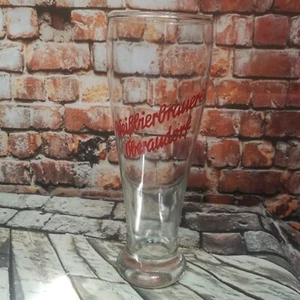Vintage Weißbierglas Weißbierbrauerei Oberaudorf Weizenglas - Bild 1 von 9