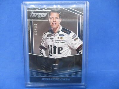2017 Panini Torque NASCAR Brad Keselowski Dual Materials /499 tire DM-BK - Image 1 of 2