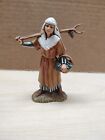 Moranduzzo Italy Nativity Set Woman w/Garden Tool & Basket Of Produce  3.5