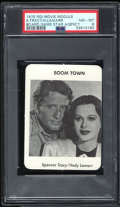 1970 RGI Movie Moguls Star Agency SPENCER TRACY Hedy LAMARR Boom Town PSA 8