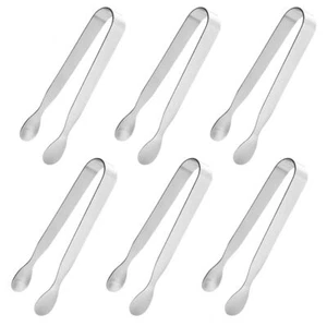 Ice Tongs Sugar Cubes Tongs - Stainless Steel Mini Serving Tongs Appetizers T... - Picture 1 of 6