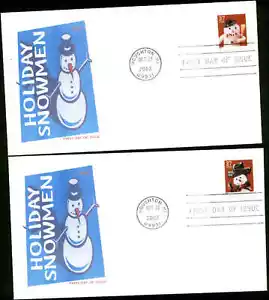 US FDC #3688 - #3691 Complete Set of 4 Artmaster Cachets Houghton, MI - Picture 1 of 2
