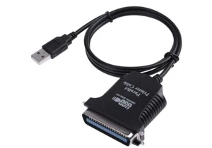 36-Pin Centronics To USB Cable For Parallel Printer No Setup Needed - Picture 1 of 3