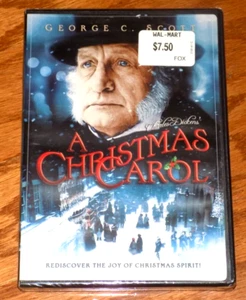 A Christmas Carol George C. Scott Holiday Dickens Classic Tale DVD SEALED NEW - Bild 1 von 2