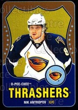 2010-11 O-Pee-Chee Retro Black Rainbow #463 Nik Antropov