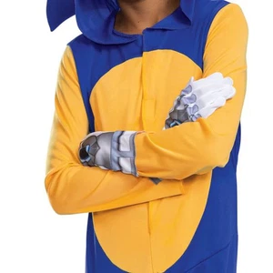Kids Sonic Prime Sonic the Hedgehog Hooded Costume - Picture 1 of 6