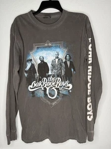 The Oak Ridge Boys Band T Shirt Mens Medium Observe Hit Double Sides Graphics - Picture 1 of 4