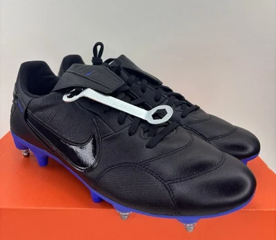 Nike Premier III 3 SG-Pro AC Anti-Clog Black AT5890-007 Leather Men Size 9 RARE - Image 1 of 4
