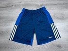 Adidas Shorts Blue Climalite Size Youth XL 18/20 Athletic Gym Football 01602