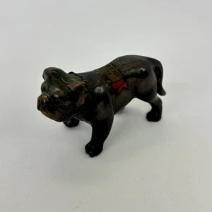 Vintage Metal Bulldog Figurine Souvenir – Rock City Lookout Mountain TN 2.4” - Picture 1 of 10