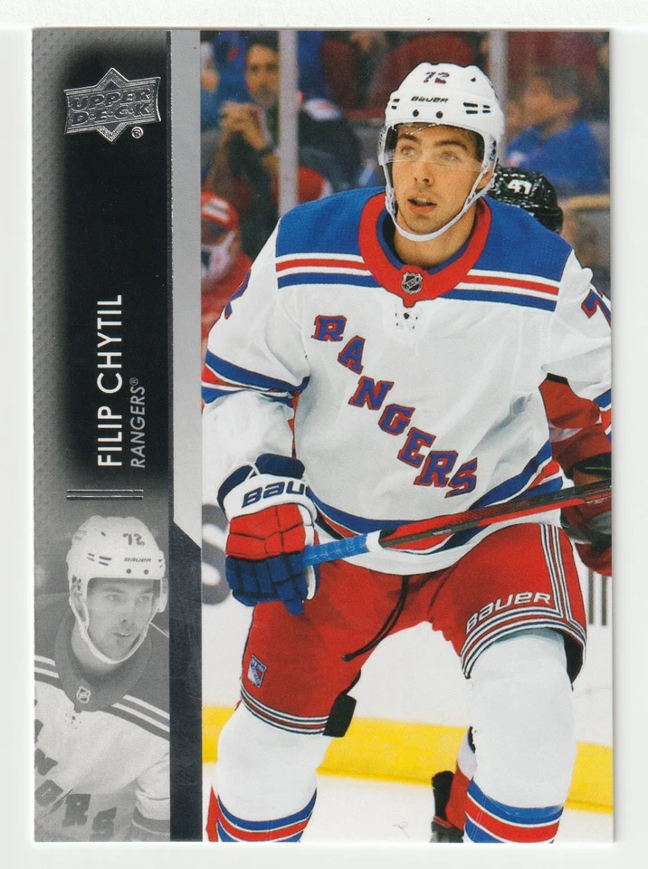 Filip Chytil - New York Rangers (NHL Hockey Card) 2021-22 Upper Deck # 368 Mint - Image 1 of 1