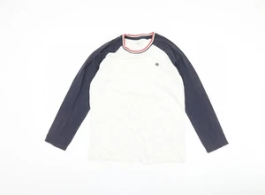 Fat Face Boys Multicoloured Crew Neck Long Sleeve T-Shirt 12-13Y - Picture 1 of 12
