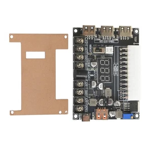 Placa Adaptador de Corriente ATX Módulo de Fuente de Alimentación Adaptador Voltaje Ajustable 20/24 Pin - Imagen 1 de 10