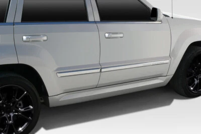 For 2005-2010 Grand Cherokee Duraflex SRT Look Side Skirt Rocker Panels - 2 Piec Foto 1 de 4
