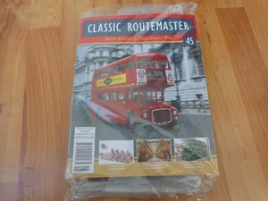HACHETTE 1/12 BUILD THE CLASSIC ROUTEMASTER BRITAINS MOST ICONIC BUS ISSUE 45 - Picture 1 of 2