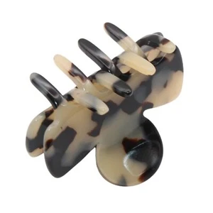 French Amie Grace Small 2” Celluloid Handmade Flexible Hair Claw for Thin Hair - Picture 1 of 28