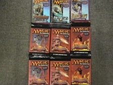 mtg booster pack sealed lot Mercadian Masques Planeshift Nemesis 6x Scourge