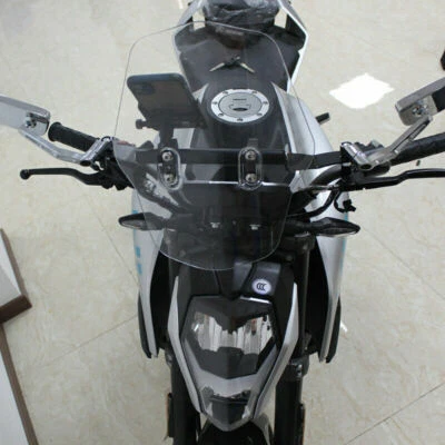 Parabrisas delantero para bicicleta eléctrica engrosado universal para moto Foto 1 de 4